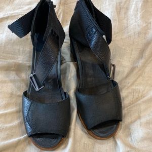 Sorel wedge sandals.